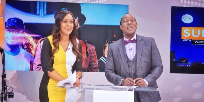 Victoria Rubadiri Takes Break From Citizen TV, Jeff Koinange Surprises Her