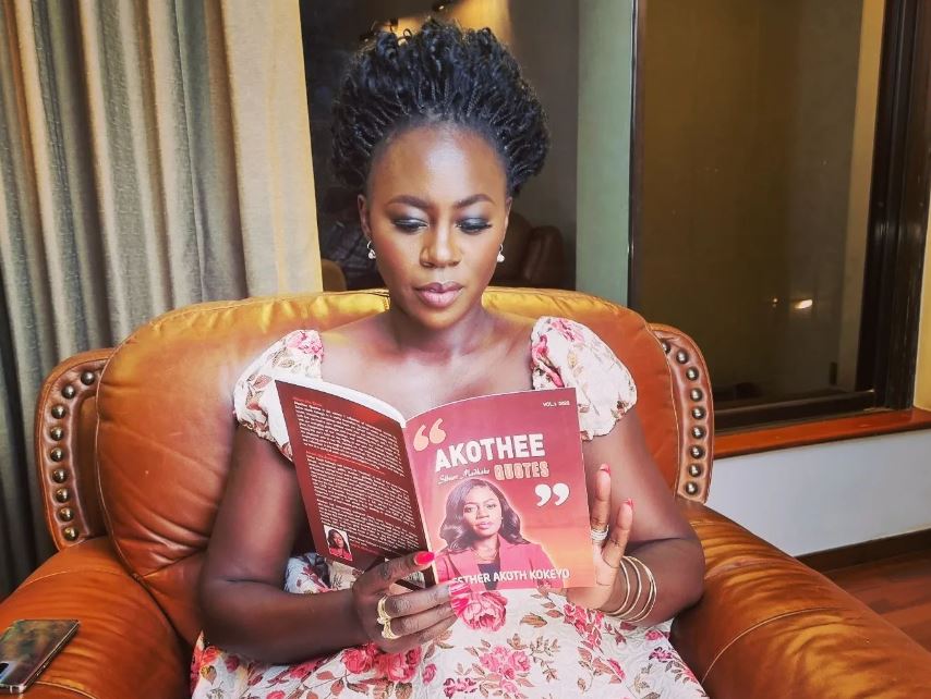Akothee's mother praises daughter during book launch