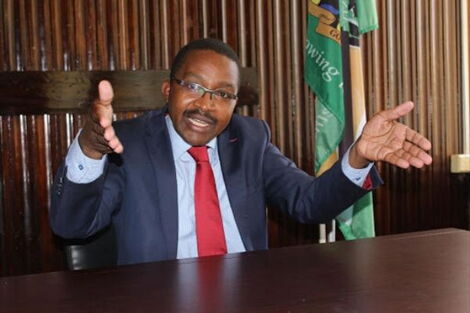 Wa Iria Causes a Scene After IEBC Rejected His Presidential Clearance Papers [VIDEO]