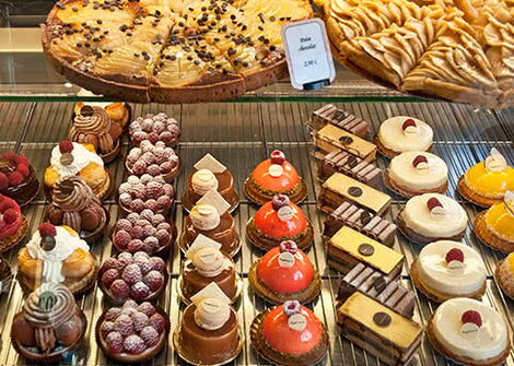 Display of Cakes