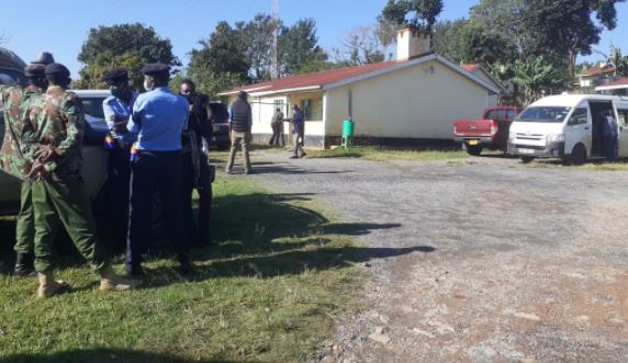 PHOTOS& VIDEO: Governor Obado, his four children arrested in Kisii, driven to Nairobi