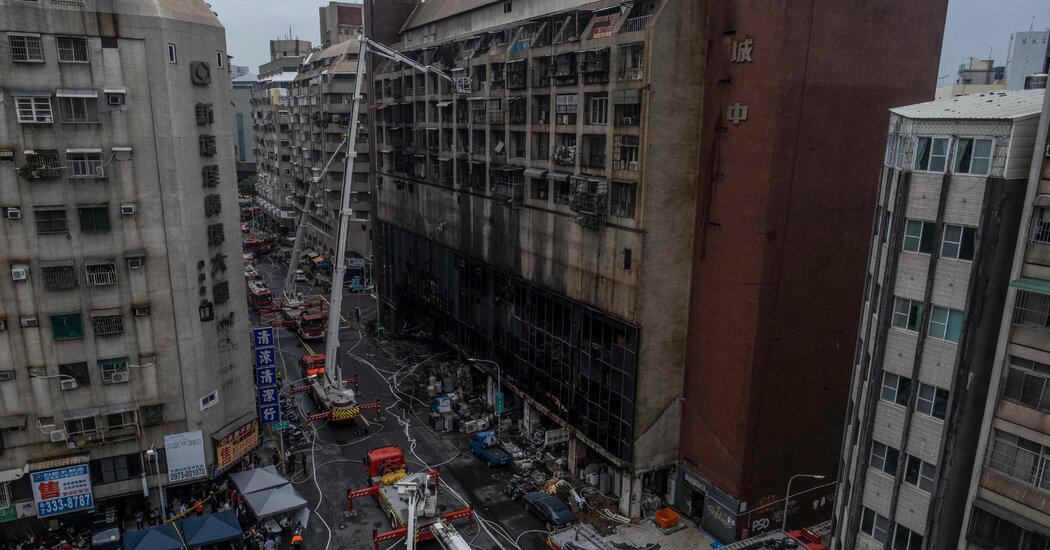 ‘It Was a Sea of Flames’: At Least 46 Killed in Taiwan Apartment Fire