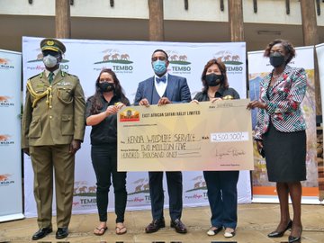 Tourism Ministry receives Sh1.5 mn donation for the Tembo naming festival