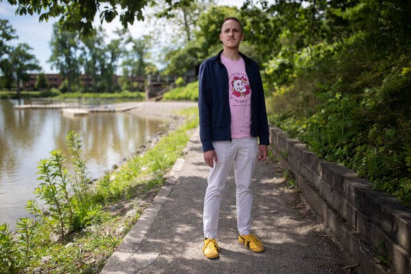 Justin Hoffman, who is looking for work, said he probably would have quit his job eventually. But the pandemic, he said, hastened his decision.