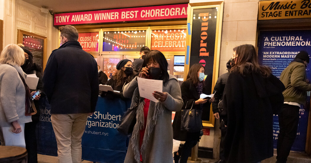 Broadway Is Canceling Shows Due to Positive Covid Tests
