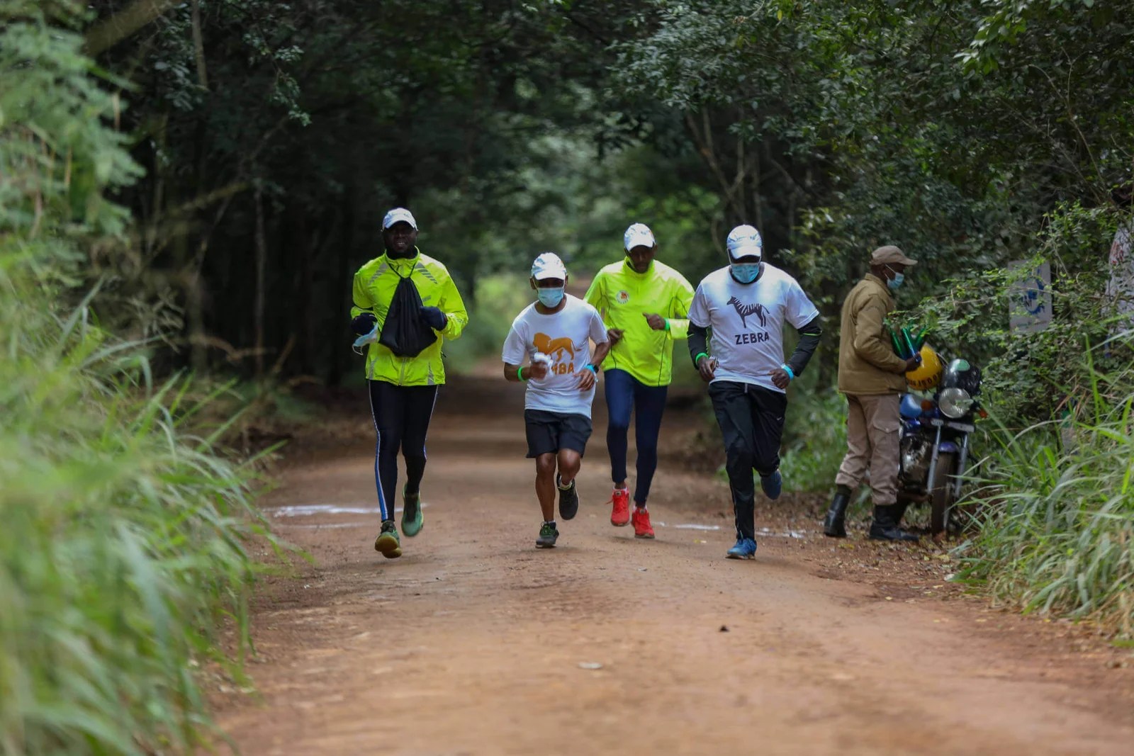 Safaricom and Huawei Host Fun Run in Karura Forest