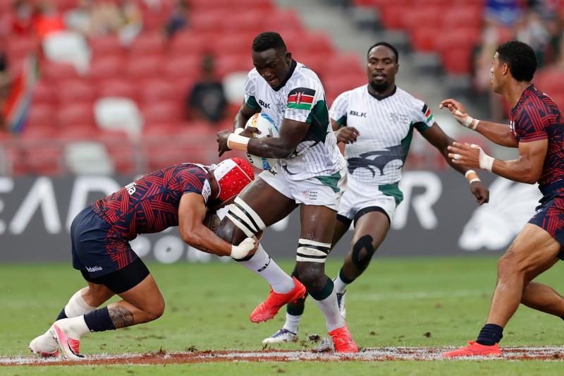 Shujaa chasing shadows after finishing last at Vancouver 7s : The standard Sports