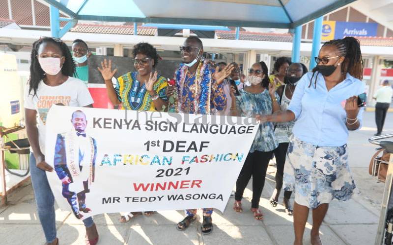 Mombasa man wins Mr Deaf Africa Fashion contest