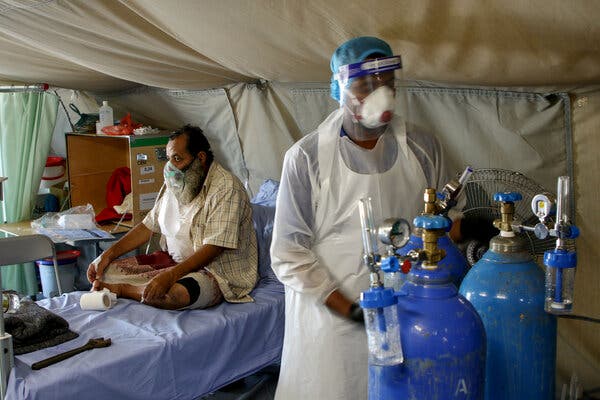 A coronavirus quarantine center in Aden, Yemen.