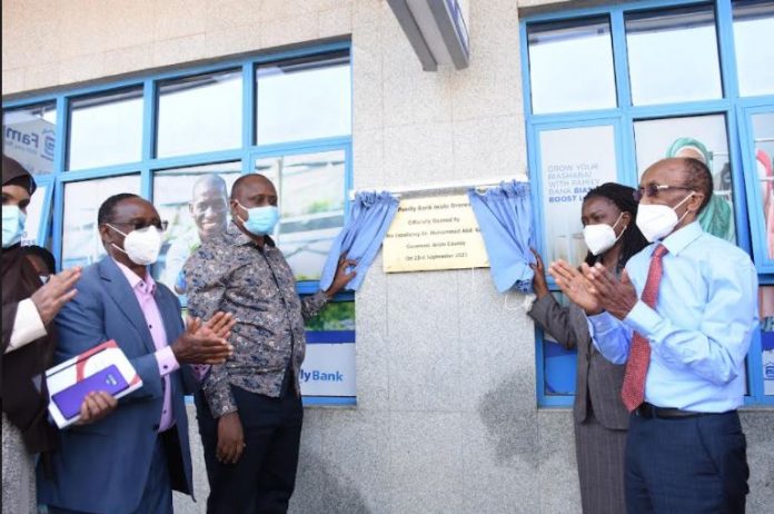 Family Bank Isiolo The lender banks on Isiolo town being a key connection point of the region enabled by the infrastructure growth brought about by the LAPSSET Corridor, the tarmac roads connecting the region, Isiolo International Airport and the presence of military barracks, training schools and the vibrant business community.