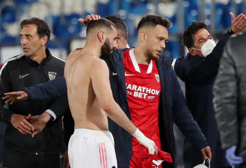 Title-chasing Real Madrid snatch draw with Sevilla after VAR drama : The standard Sports