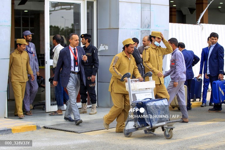 First commercial flight in 6 years leaves Yemen's rebel-held capital