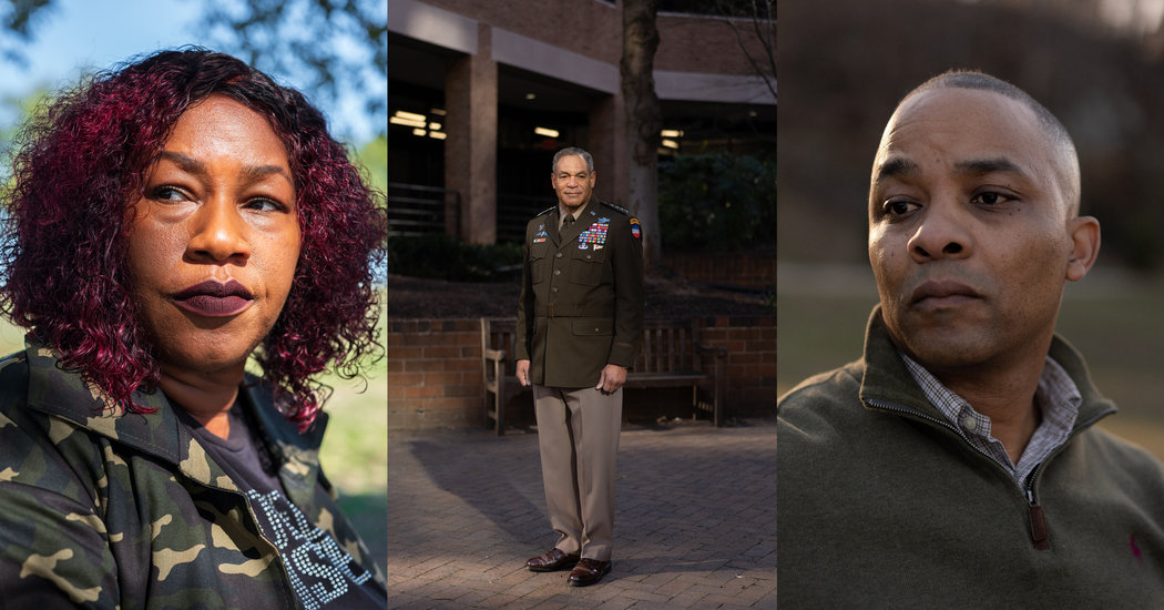 For African-Americans in Uniform, It’s Duty, Honor, Country. But Don’t Expect to Lead.