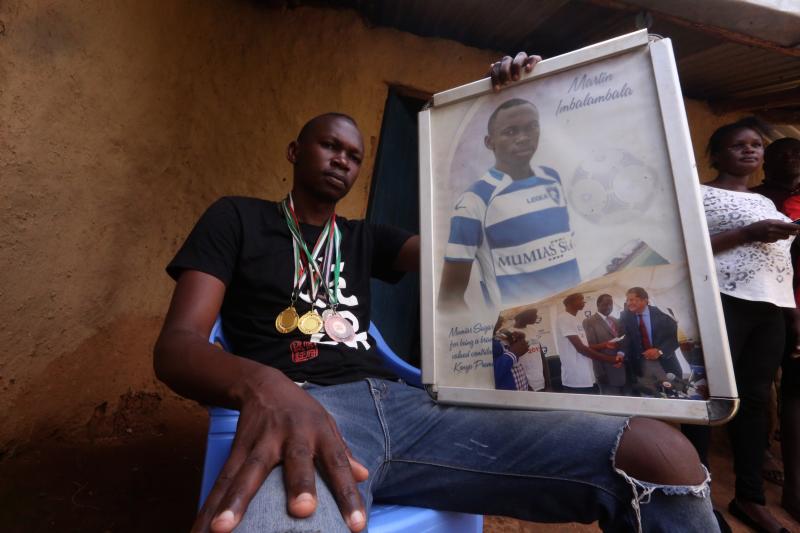 Former Ingwe captain: He's partially blind but Imbambala habours big dreams : The standard Sports