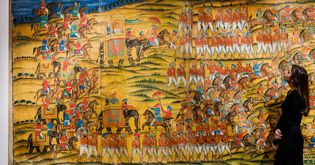 A Mural Celebrating Tipu Sultan Is Up for Auction. His Legacy Is Contested.