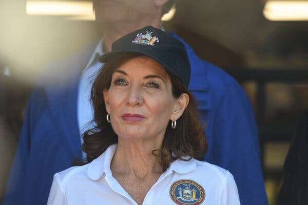 Gov. Kathy Hochul of New York spoke about the state’s death toll on Friday: “It’s hard to even read those numbers, because those numbers are people.”