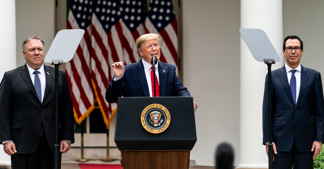 Trump Says U.S. Will Leave the W.H.O., Moves to Strip Hong Kong of Special U.S. Relationship