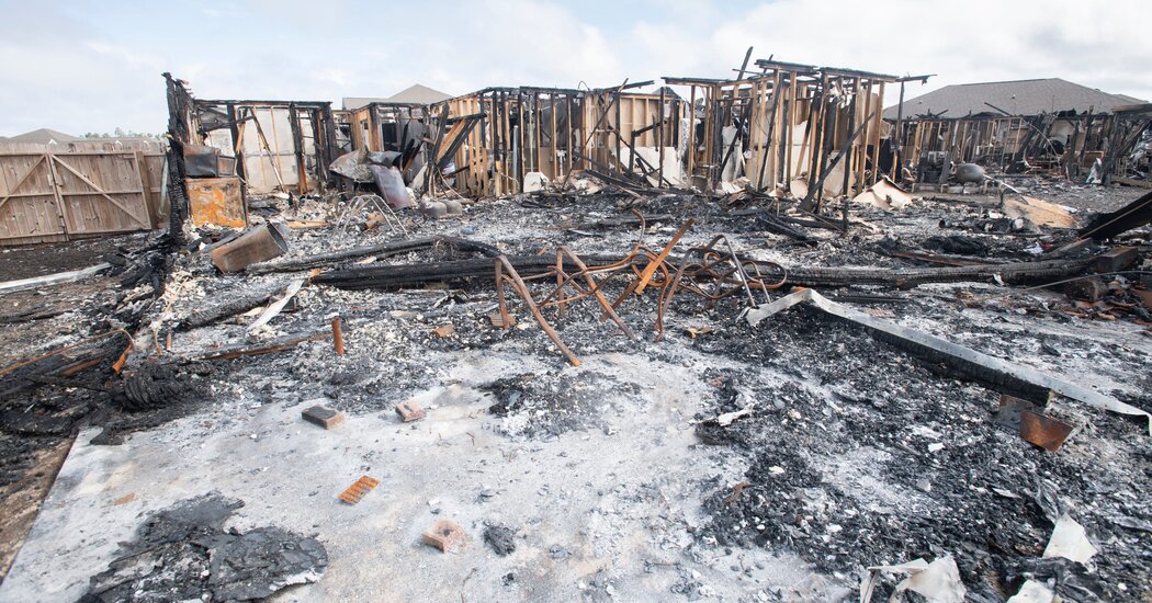 Wildfires in Florida Panhandle Are a ‘Beast,’ Official Says