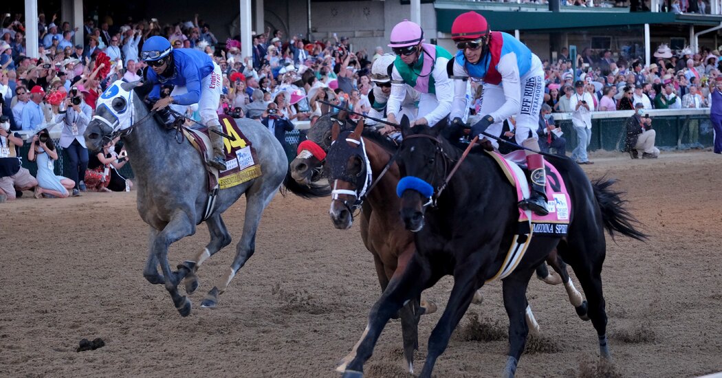 Medina Spirit Wins the 147th Kentucky Derby