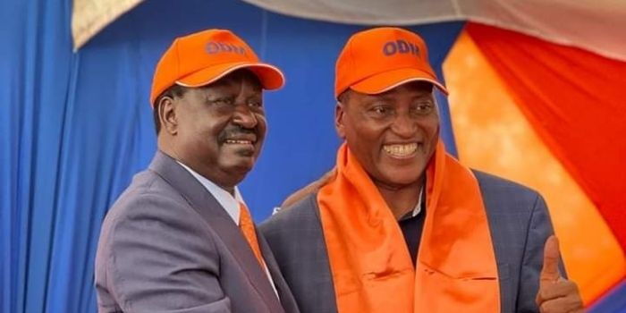 Raila Receives Wetangula's Deputy to ODM