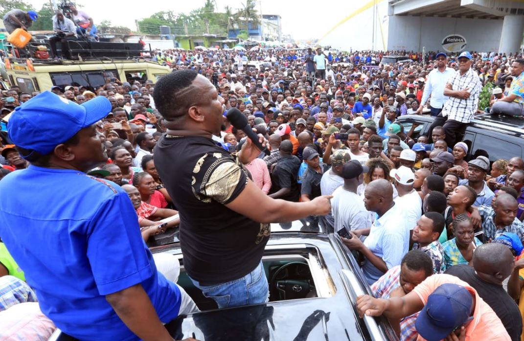 Sonko Opens Huge Lead Against Abdullswamad in Mombasa Governor Race