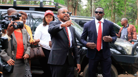 Protesting Governor Wa Iria gets stuck in lift at IEBC offices – Nairobi News