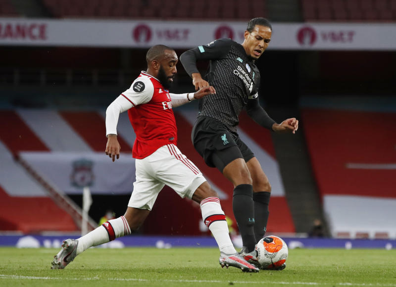 Sloppy Van Dijk admits Liverpool deserved to be beaten by Arsenal : The standard Sports