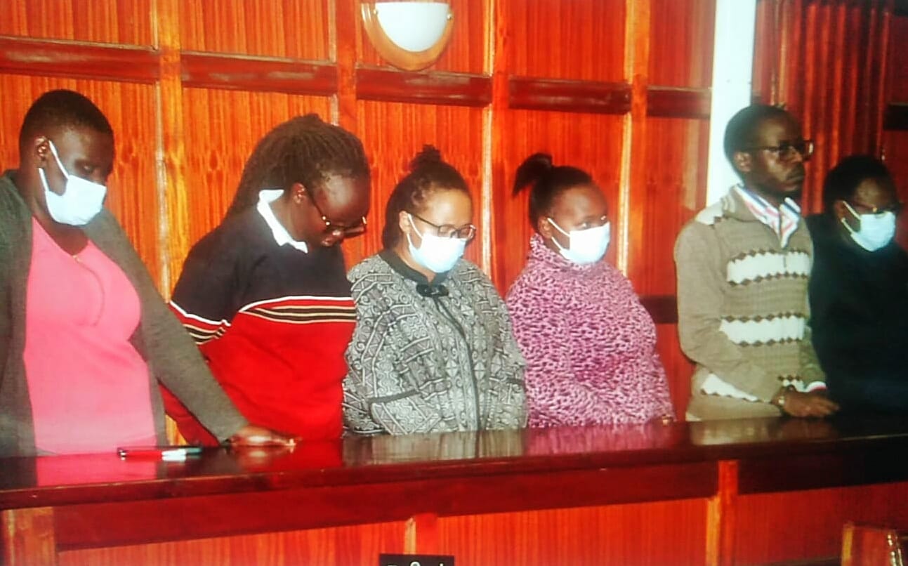 SIX KNH EMPLOYEES DENY STEALING CANCER DRUGS WORTH SH4.6 MILLION.