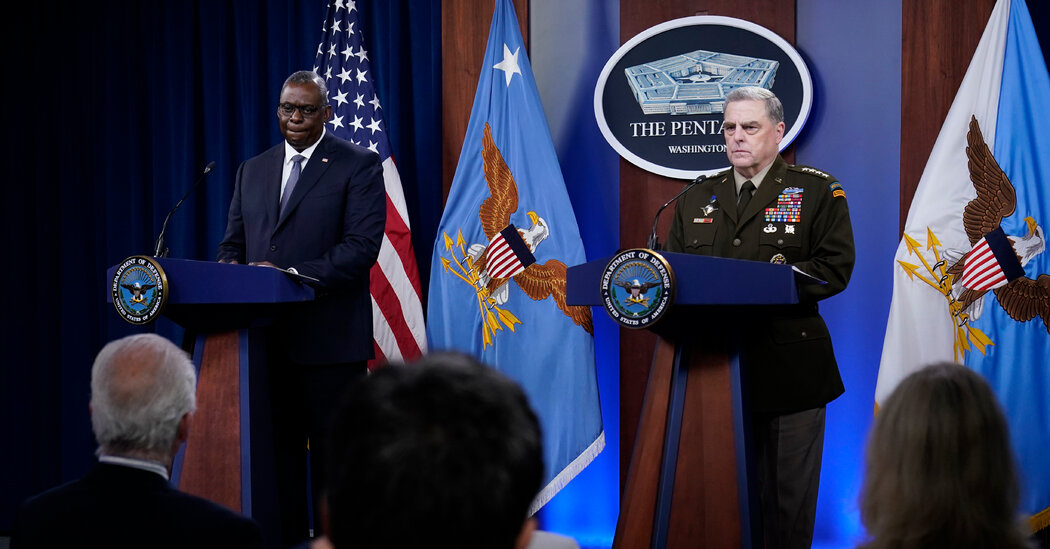 Afghanistan Live Updates: Taliban News and U.S. Withdrawal
