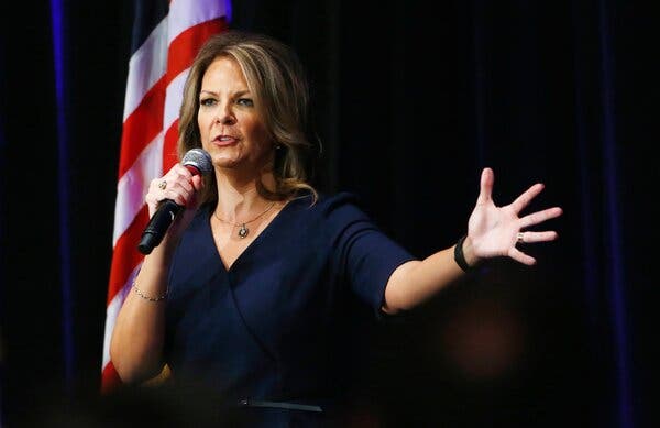 Kelli Ward, the chairwoman of the Arizona Republican Party, is a Trump loyalist who resembles the kind of voter toward whom the party is devoting its resources.