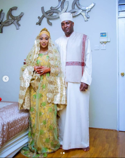 Esma Platnumz with her husband