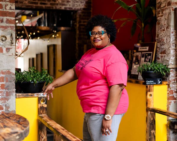 Tamra Patterson, the owner of Chef Tam’s Underground Cafe in Memphis, received funding in May. She immediately hired more workers and gave her employees a raise to $16 an hour.