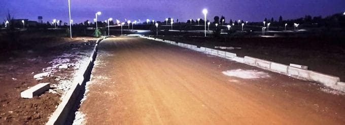 Amani Ridge By Optiven Completes Lighting