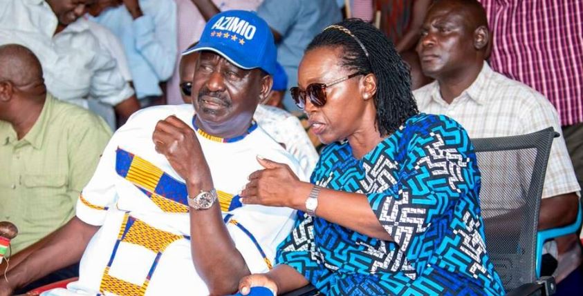Martha Karua To Accompany Raila on US Trip
