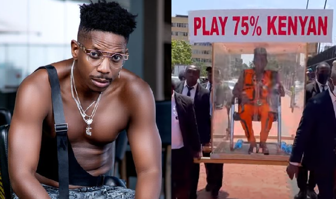 'I Am Very Offended'- Eric Omondi Addresses Musicians Who Did Not Support His 75% Airplay Bill (Video)