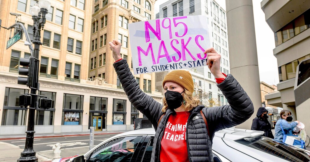 Teachers’ Unions Push for Remote Schooling, Worrying Democrats