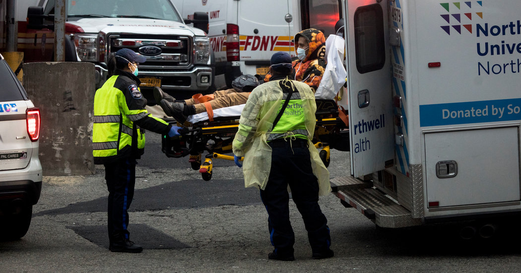 13 Deaths in a Day: An ‘Apocalyptic’ Coronavirus Surge at an N.Y.C. Hospital