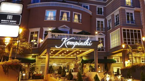 The prestigious Villa Rosa Kempinski is a property of the Simba Corporation.