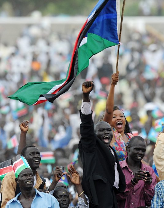 Peace vow as S.Sudan marks independence with little to celebrate