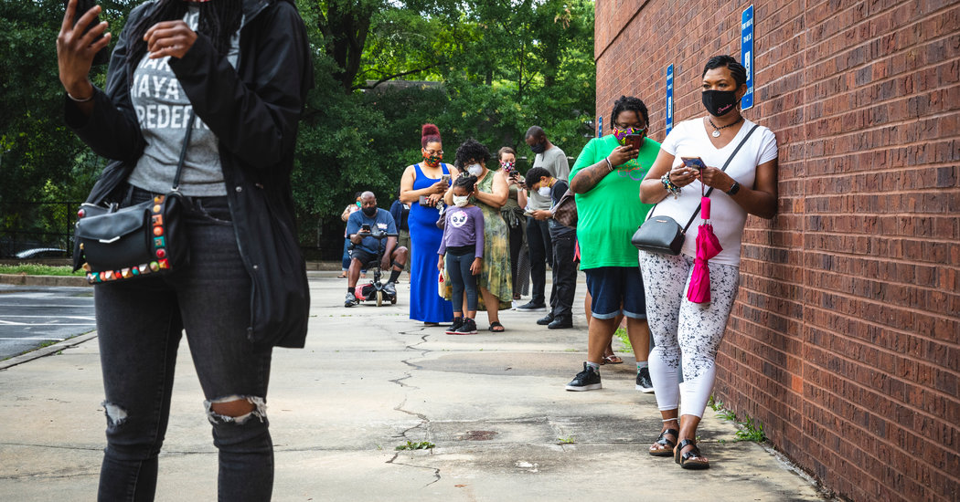 Major Problems With Voting in Atlanta as 5 States Hold Primaries