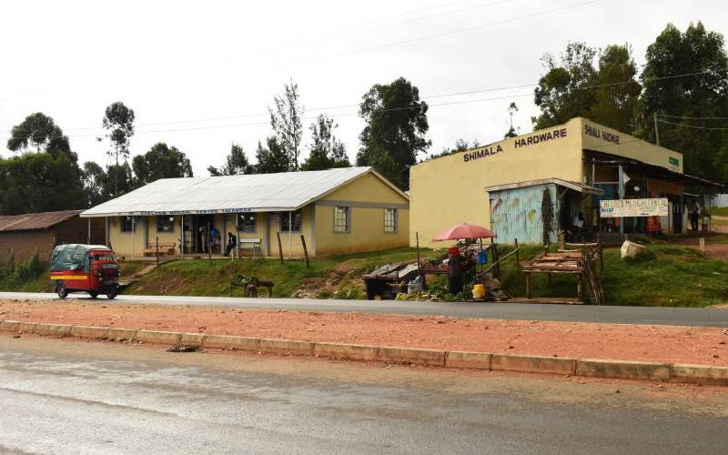 Kakamega's gory trading centre that has shaken off its 'killer' tag