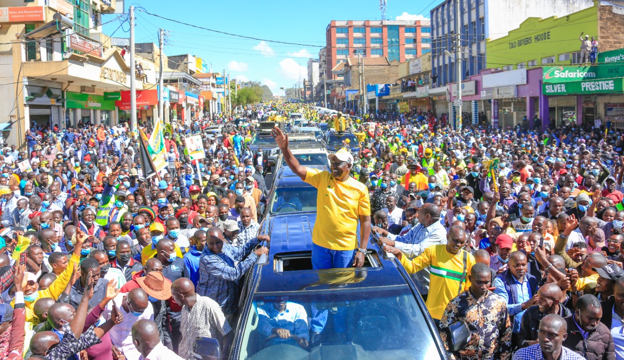 DP Ruto shakes Eldoret with mega rally » Capital News