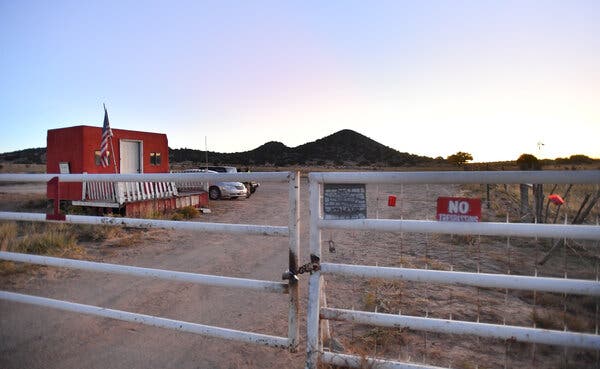 Bonanza Creek Ranch, one day after the fatal shooting on the set of “Rust.”