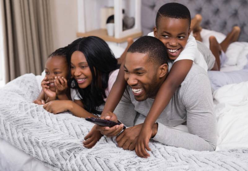I wish to have a happy family Eve woman