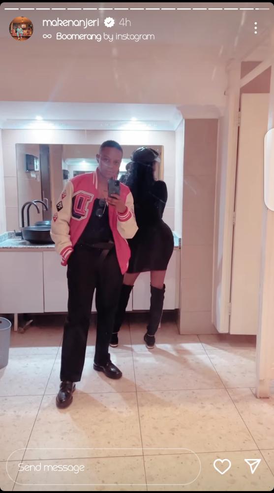Back Together? Ex-Lovers Michelle Ntalami & Makena Njeri Spotted Together