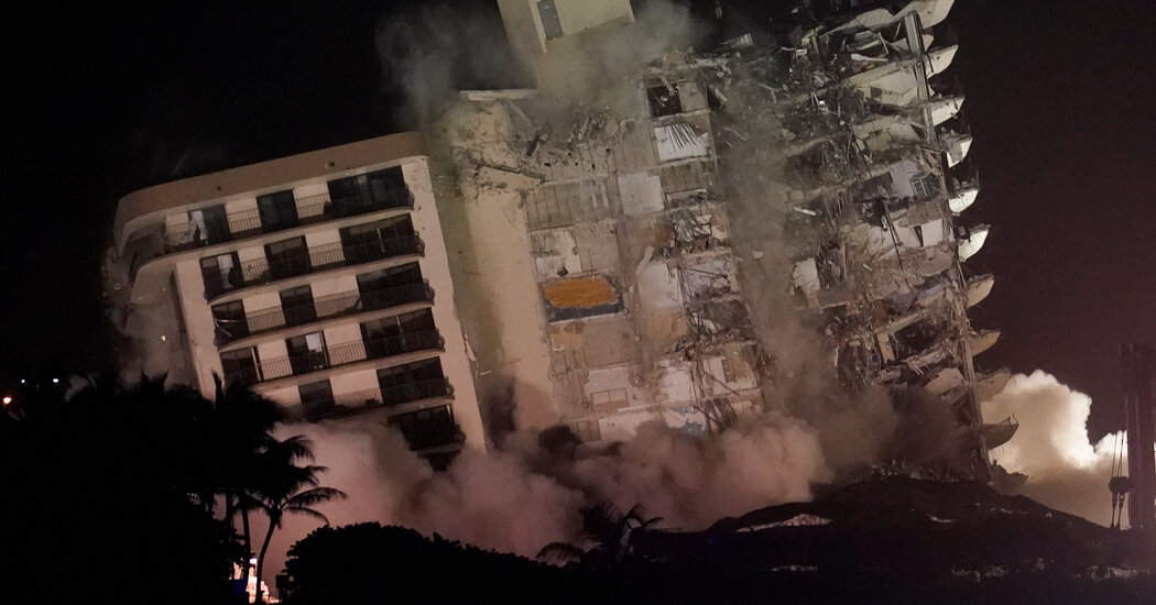 Live Updates: Miami-Area Building Collapse