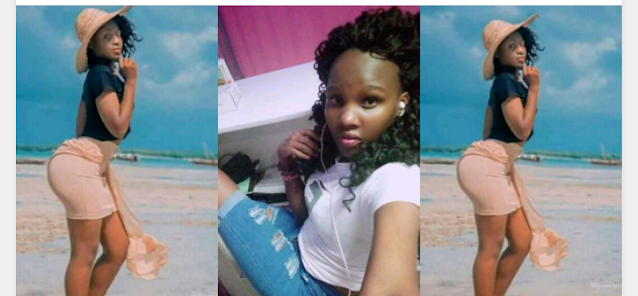 A 22 years old lady ready to commit suicide for lack of a man. Photo