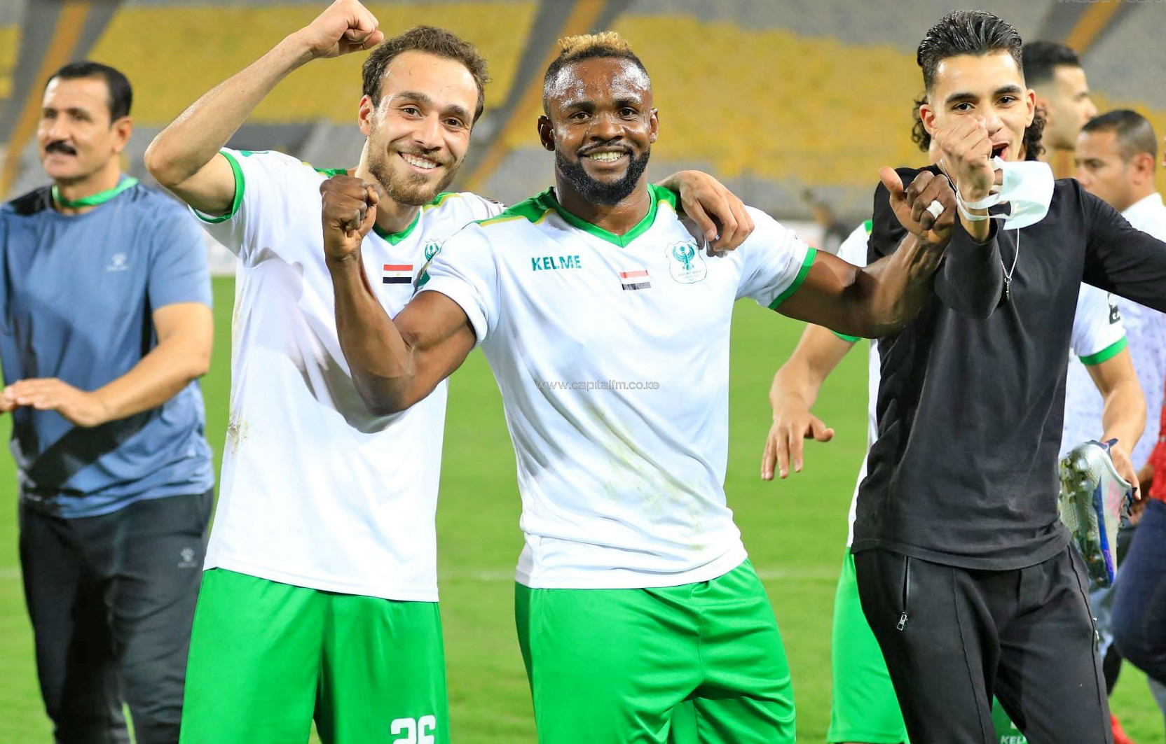 Nine-man Masry snatch dramatic CAF Confederation Cup triumph as Orlando Pirates complain bitterly of Simba treatment