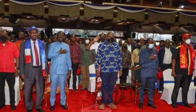 Raila's Presidential Bid Receives Major Boost After Kalonzo (OKA) Deal