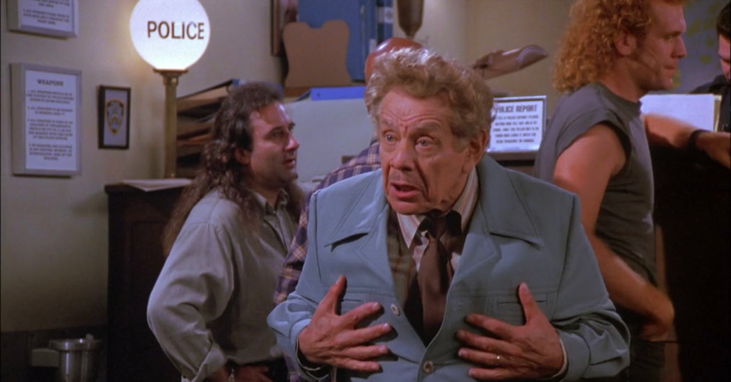 In Jerry Stiller, the Rage of Jewish Fathers Found a Hilarious Outlet